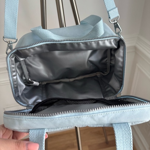 Kipling Light Blue Crossbody Insulated Lunch Box - Picture 5 of 7